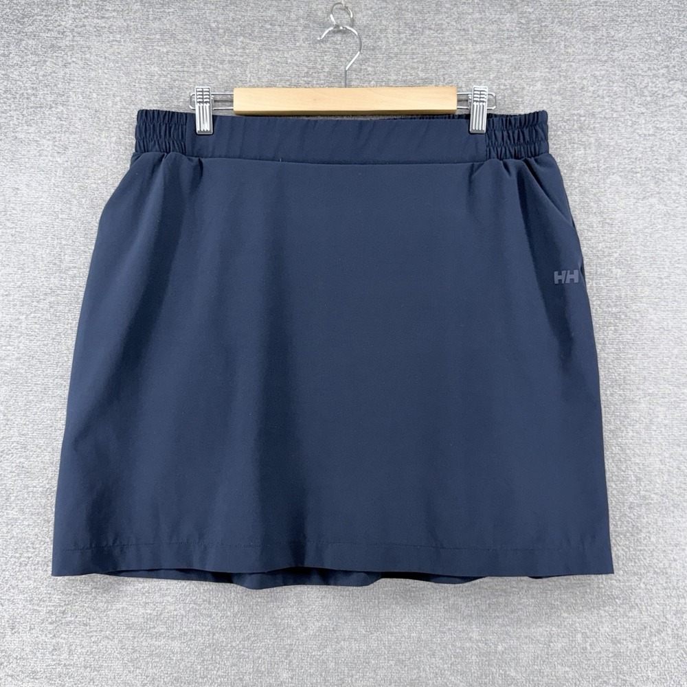 Helly Hansen Skirt Women Size XL Blue Lightweight Pockets Hiking Outdoor